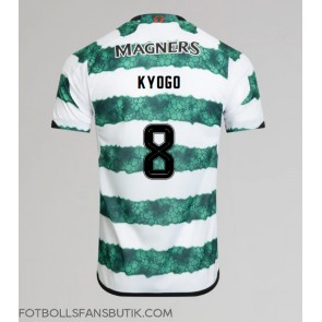 Celtic Kyogo Furuhashi #8 Replika Hemmatröja 2023-24 Kortärmad